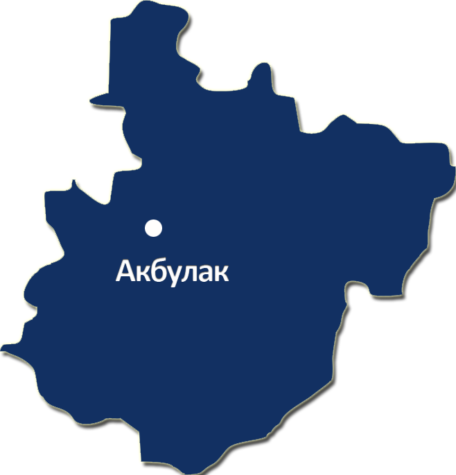 Карта акбулак улицы